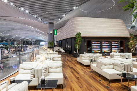 business lounge in istanbul airport.